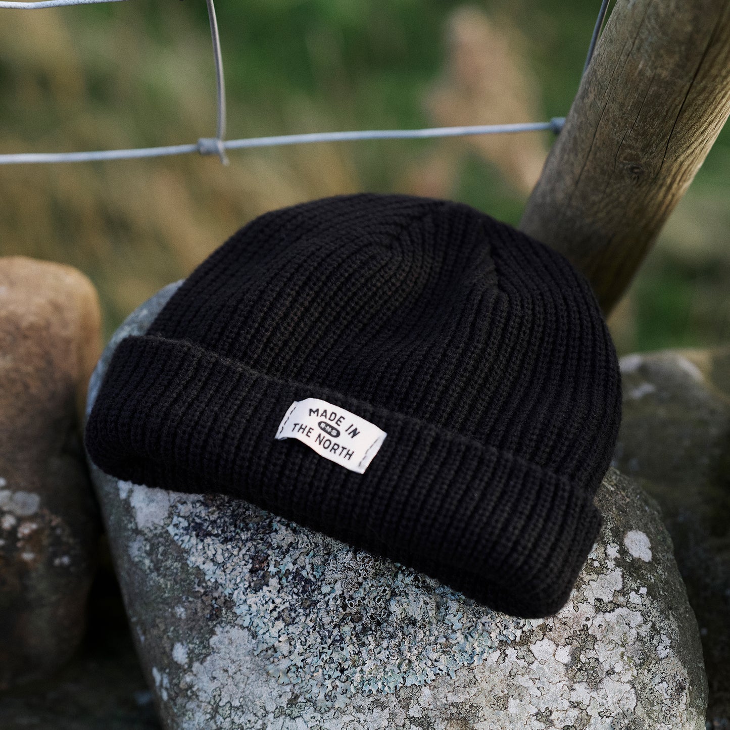 MADE IN THE NORTH - BLACK BEANIE