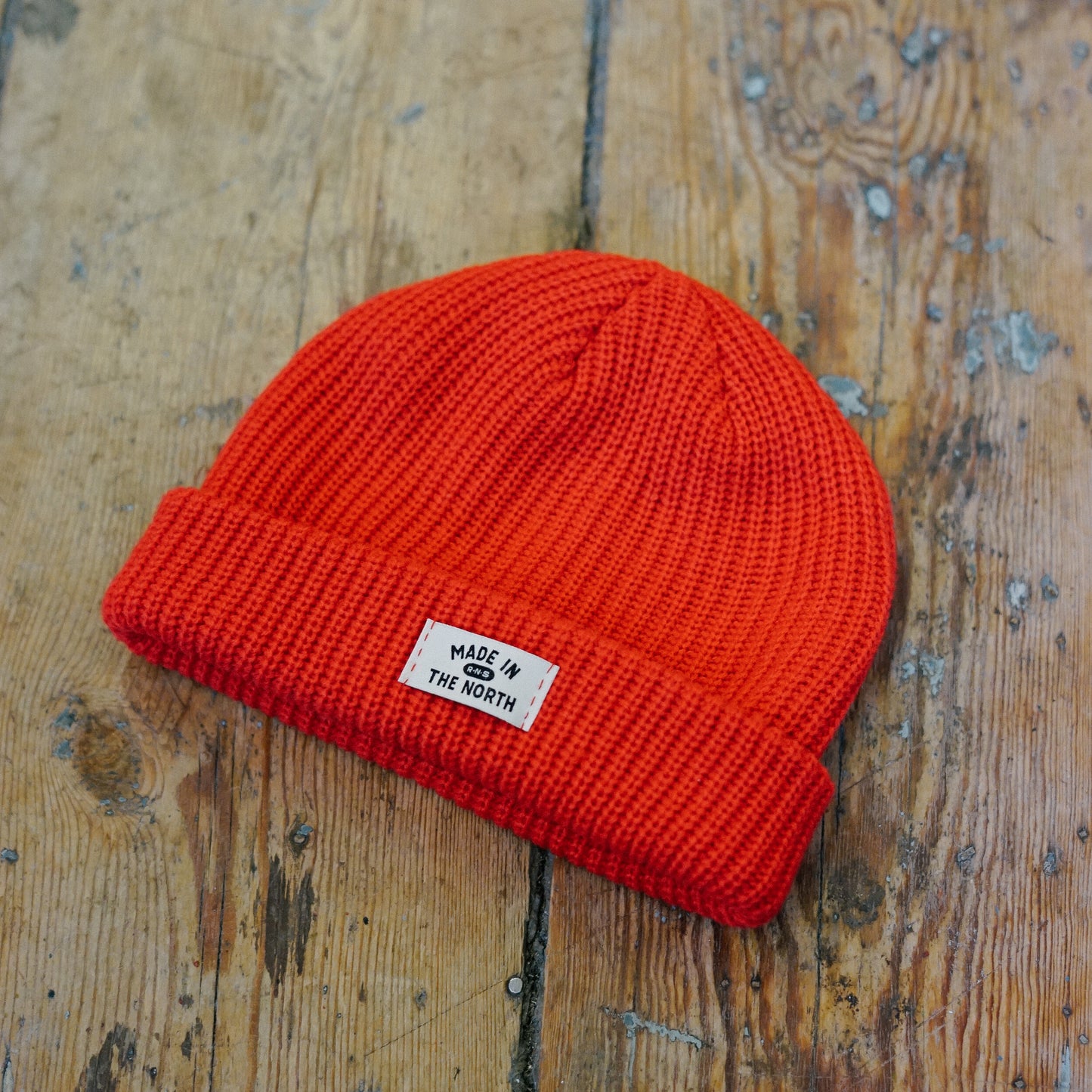 MADE IN THE NORTH - RED BEANIE
