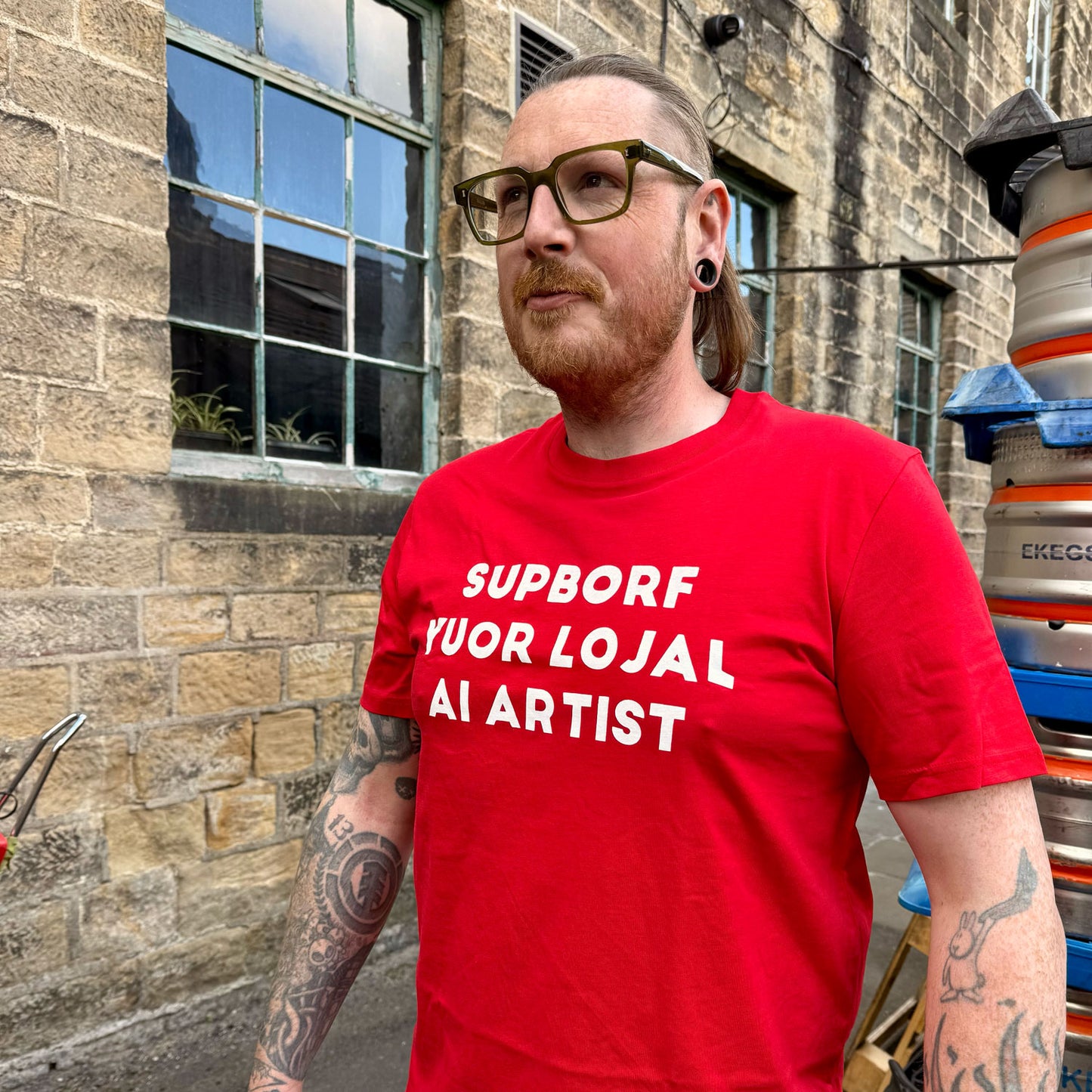 SUPBORF YUOR LOJAL AI ARTIST - T-SHIRT