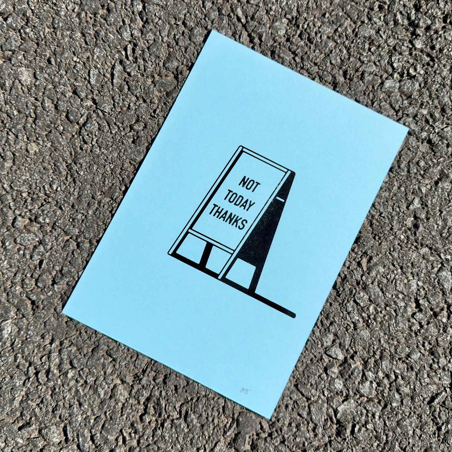 SANDWICH BOARD SCREEN PRINTS