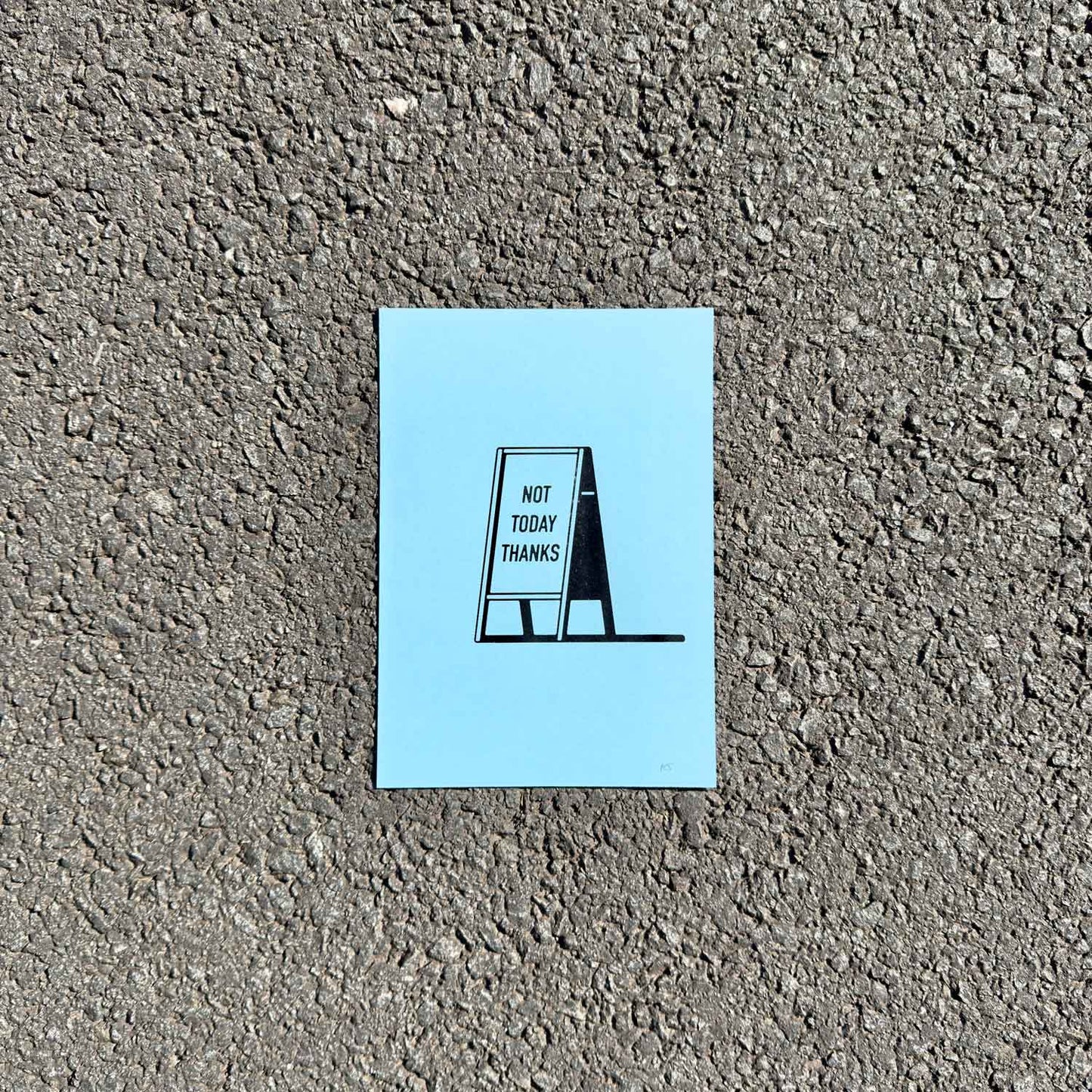 SANDWICH BOARD SCREEN PRINTS