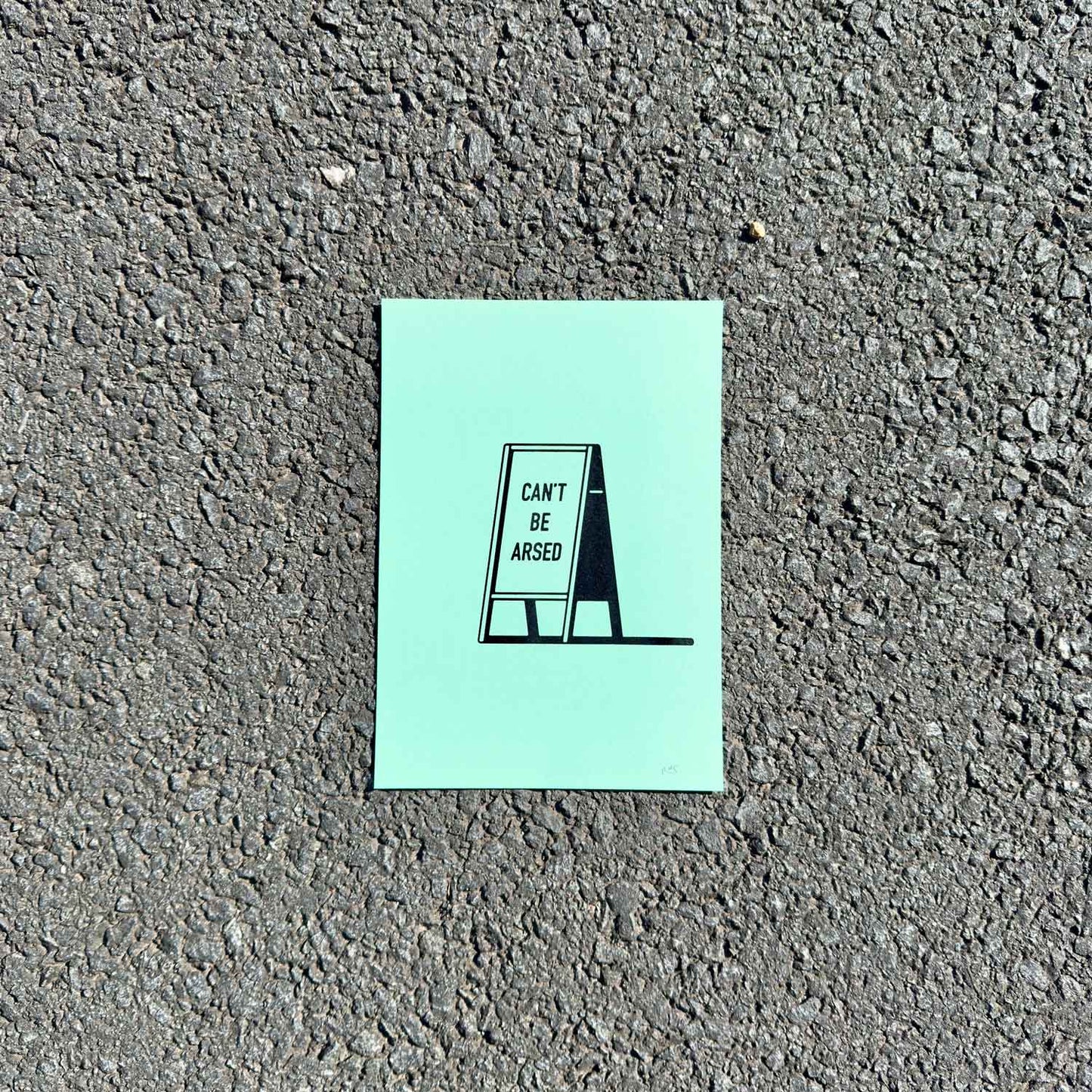 SANDWICH BOARD SCREEN PRINTS
