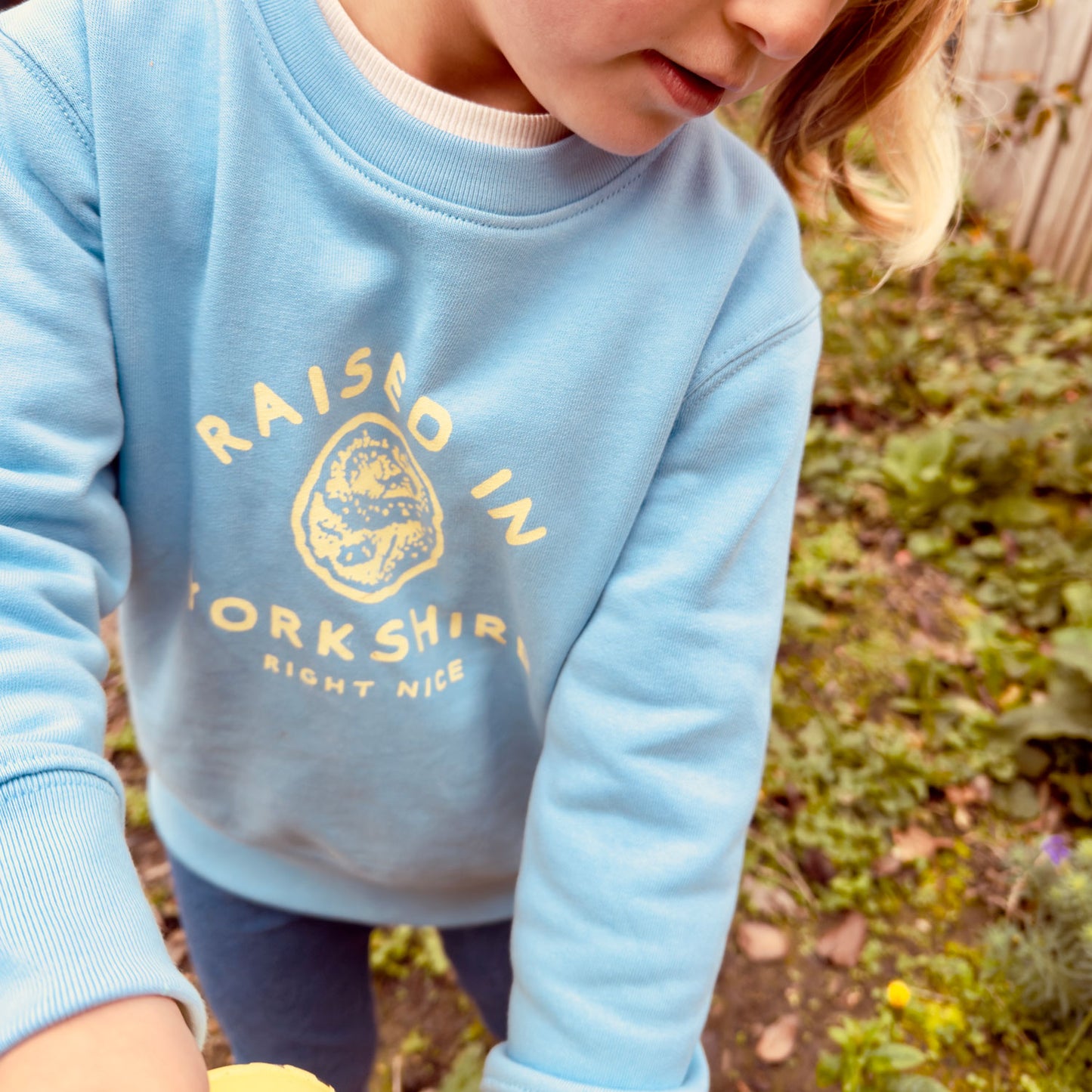 RAISED IN YORKSHIRE - KIDS JUMPER