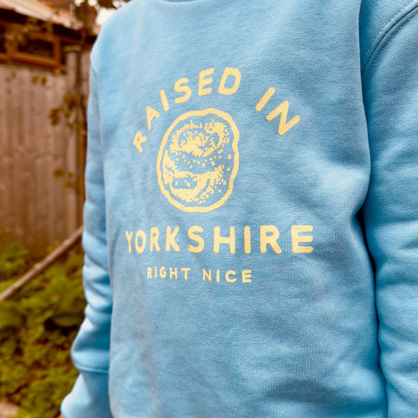 RAISED IN YORKSHIRE - KIDS JUMPER