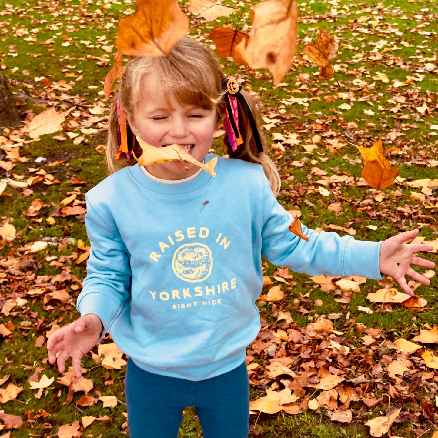 RAISED IN YORKSHIRE - KIDS JUMPER