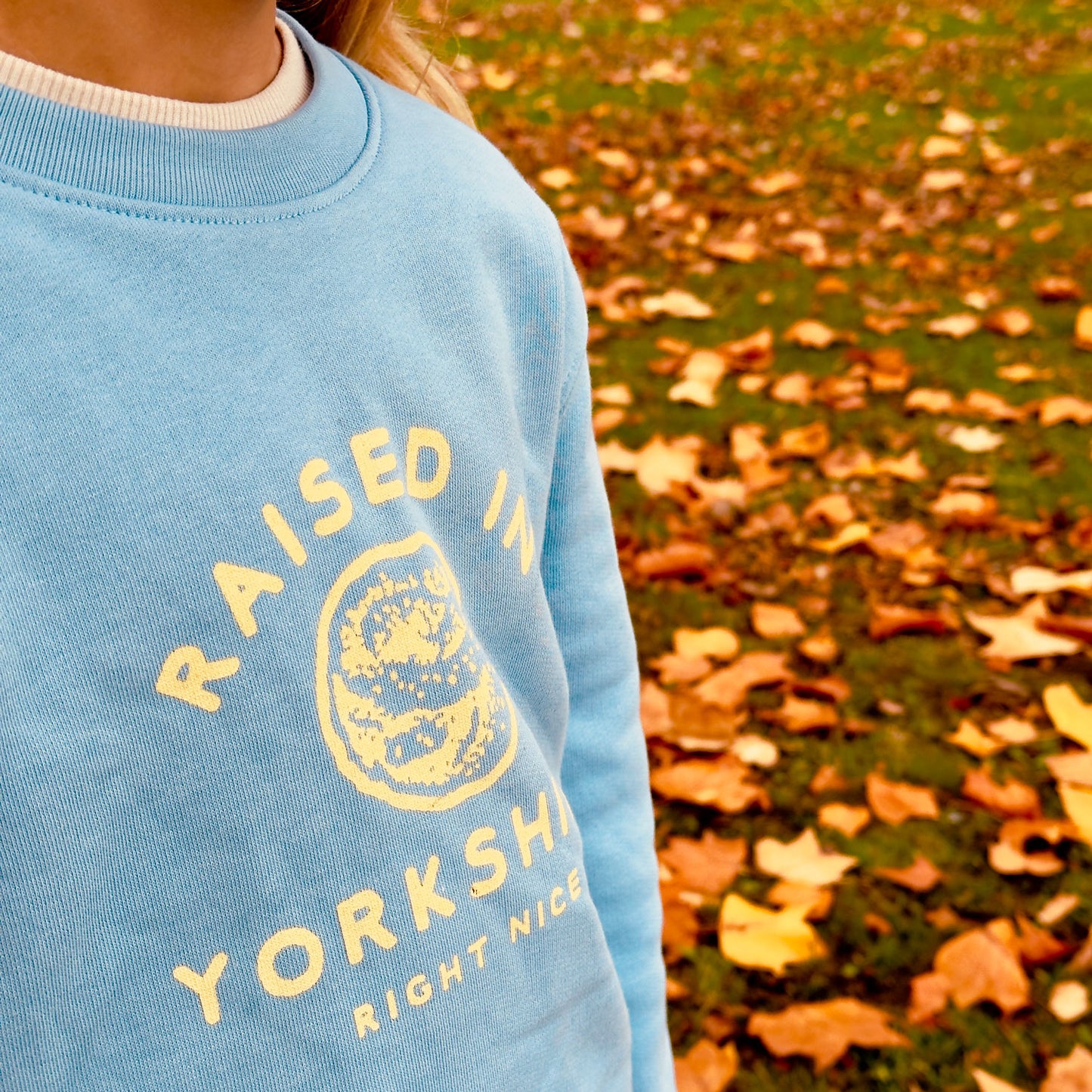 RAISED IN YORKSHIRE - KIDS JUMPER