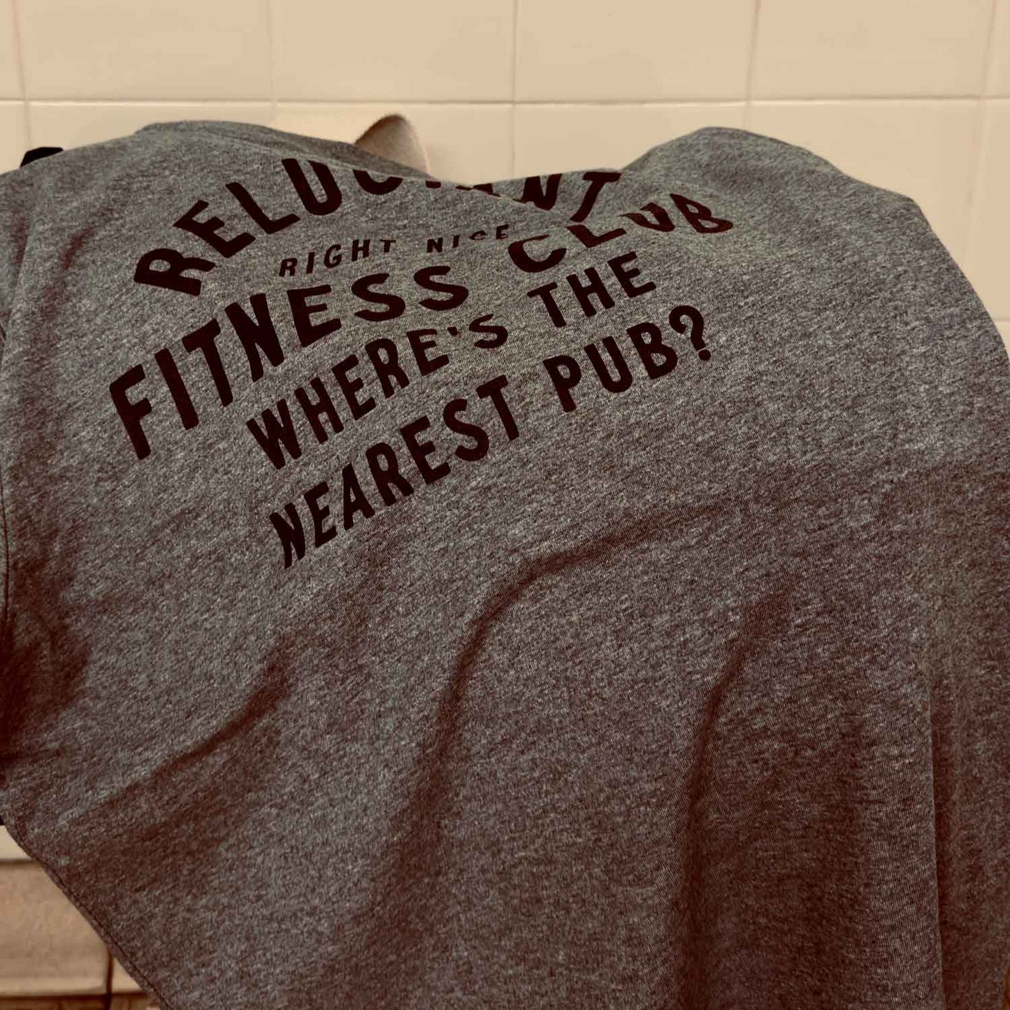 RELUCTANT FITNESS CLUB - T-SHIRT