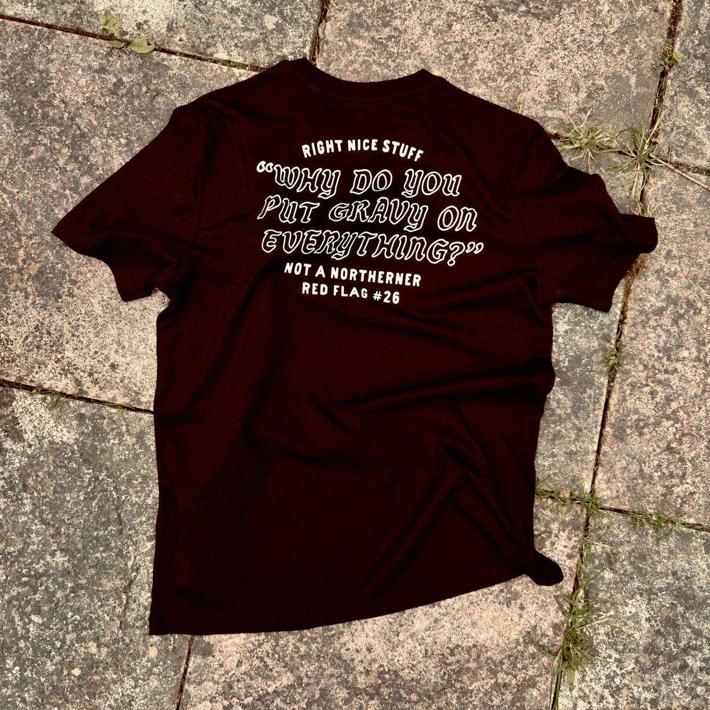 WHY DO YOU PUT GRAVY ON EVERYTHING? - T-SHIRT