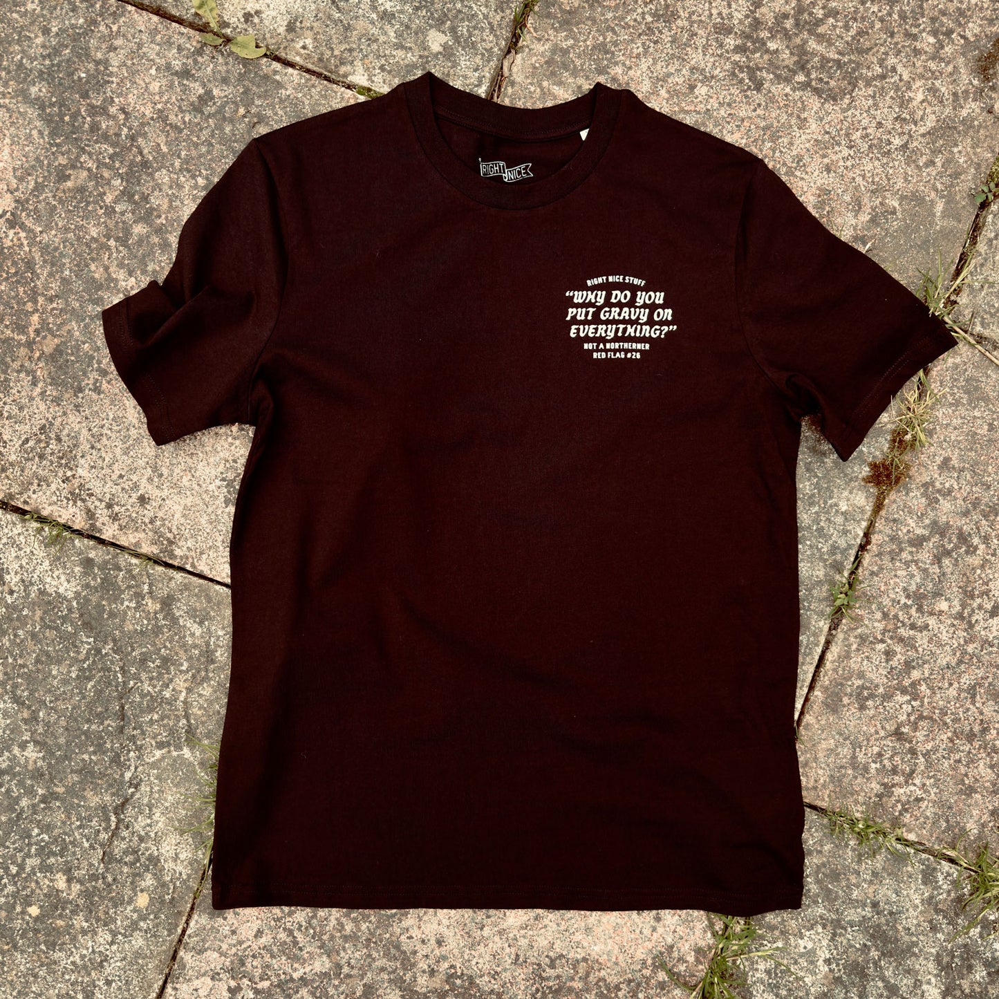 WHY DO YOU PUT GRAVY ON EVERYTHING? - T-SHIRT