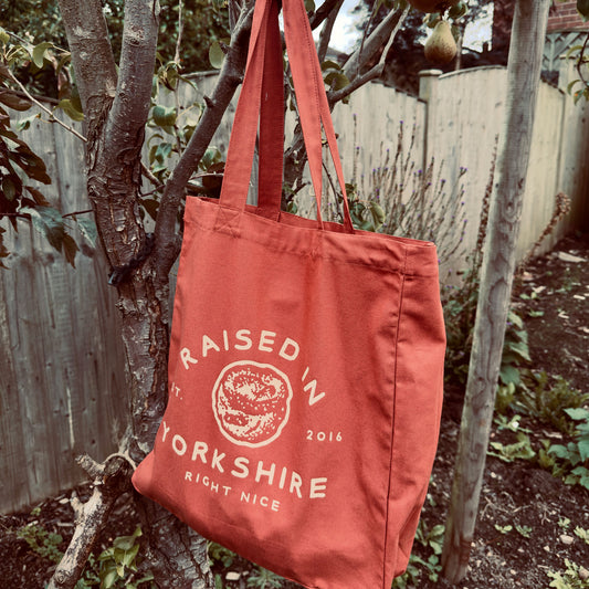 RAISED IN YORKSHIRE - TOTE